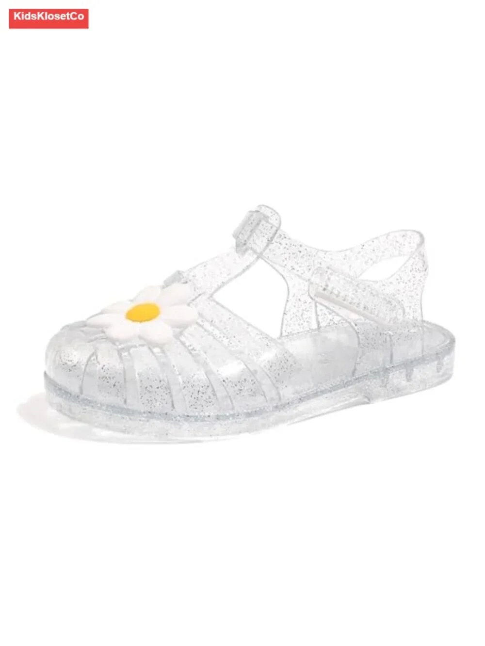 Closed Toe Jelly Sandals Girls Princess Costume Summer Shoes Fisherman